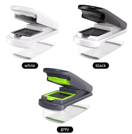 🎁Free Shipping!🔥🥗 15-in-1 Vegetable Chopper- Multifunctional Food Chopper,Professional Onion Chopper with 8 Blades✨