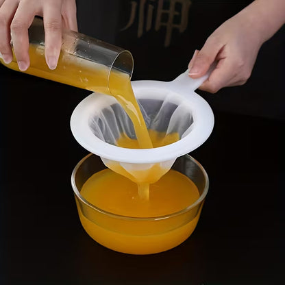 🥣🌿100 Mesh Fine Mesh Strainer | Hanging Filter Net