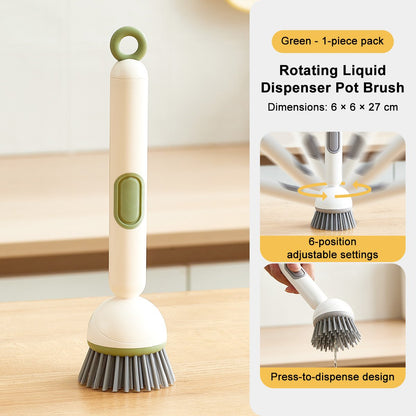 🏆Flash Sale⚡ 50K+ SOLD! 6-in-1 Rotatable Dish Brush