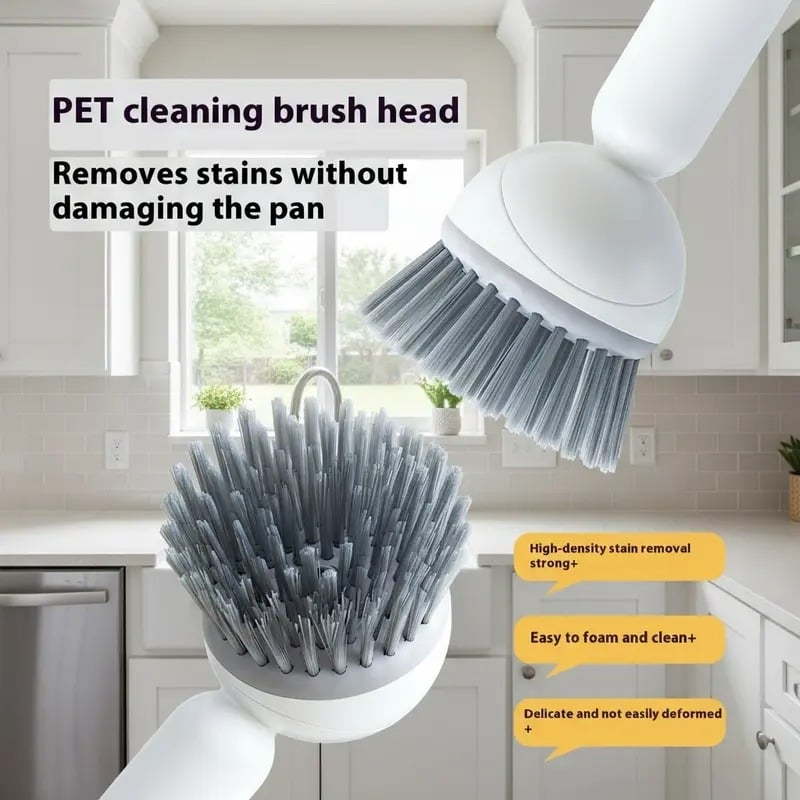 🏆Flash Sale⚡ 50K+ SOLD! 6-in-1 Rotatable Dish Brush
