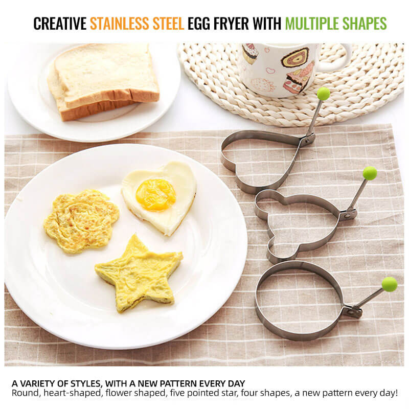🔥 LAST DAY 49% OFF- Stainless Steel Fried Egg Molds detail view