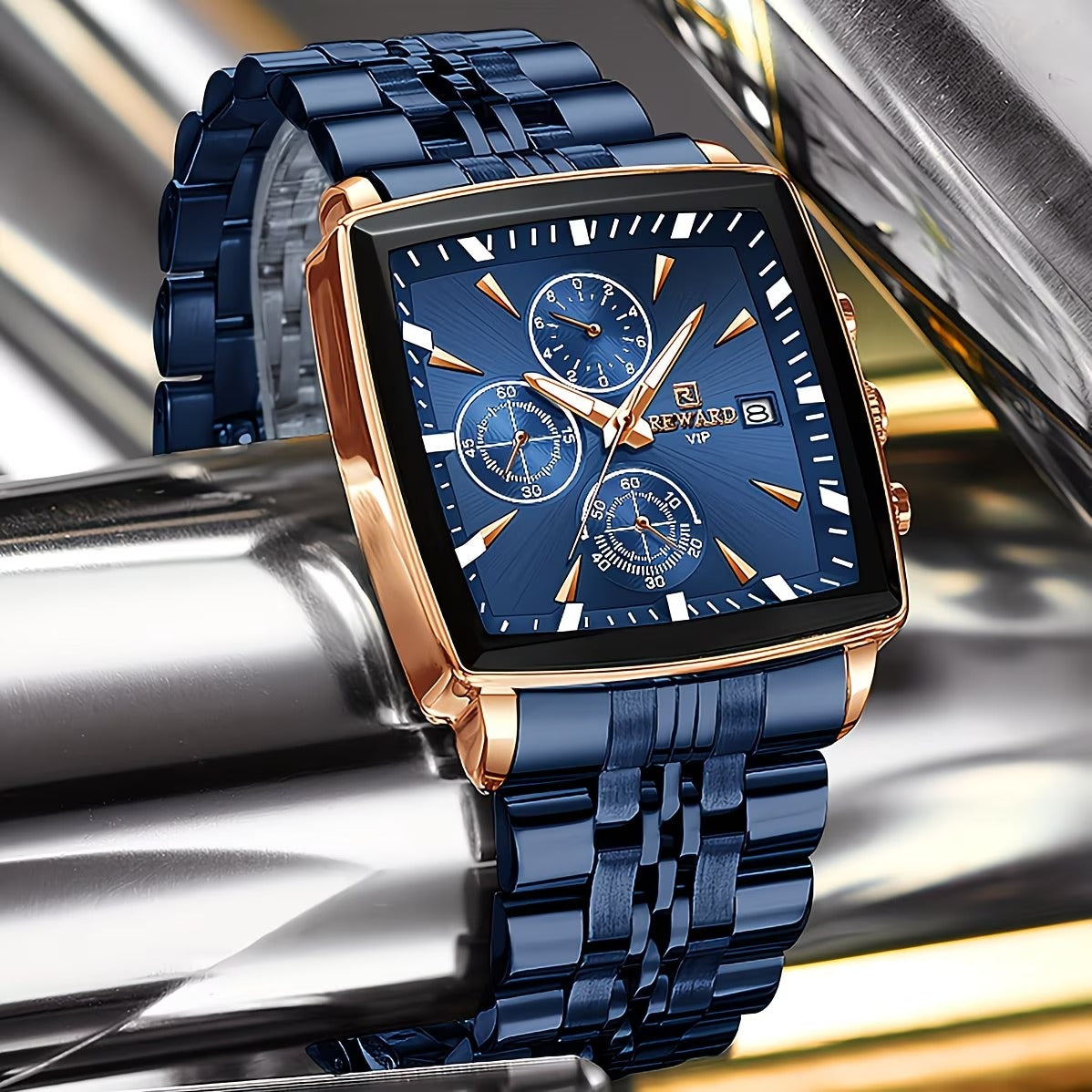 REWARD RD81100M Waterproof Luxury Men's Watch